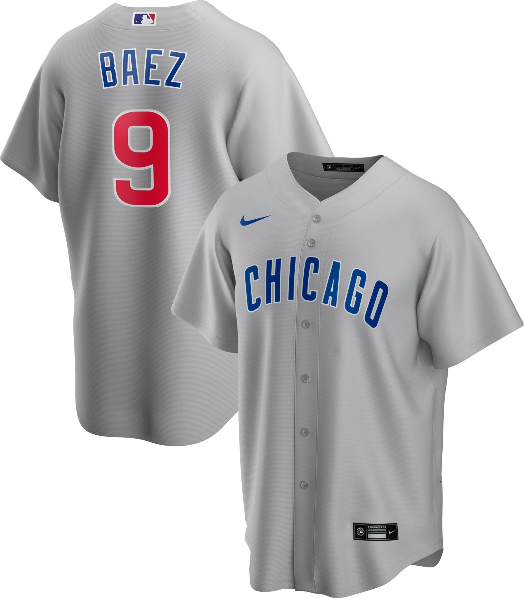 chicago cubs grey jersey