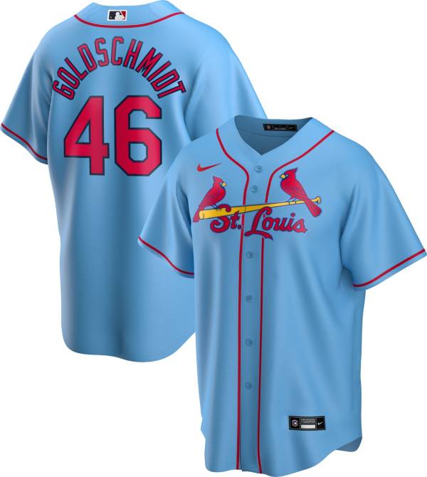 St. Louis Cardinals Paul Goldschmidt Fanatics Authentic Game-Used #46 White  Jersey from the 2020 MLB Season - Size 48T