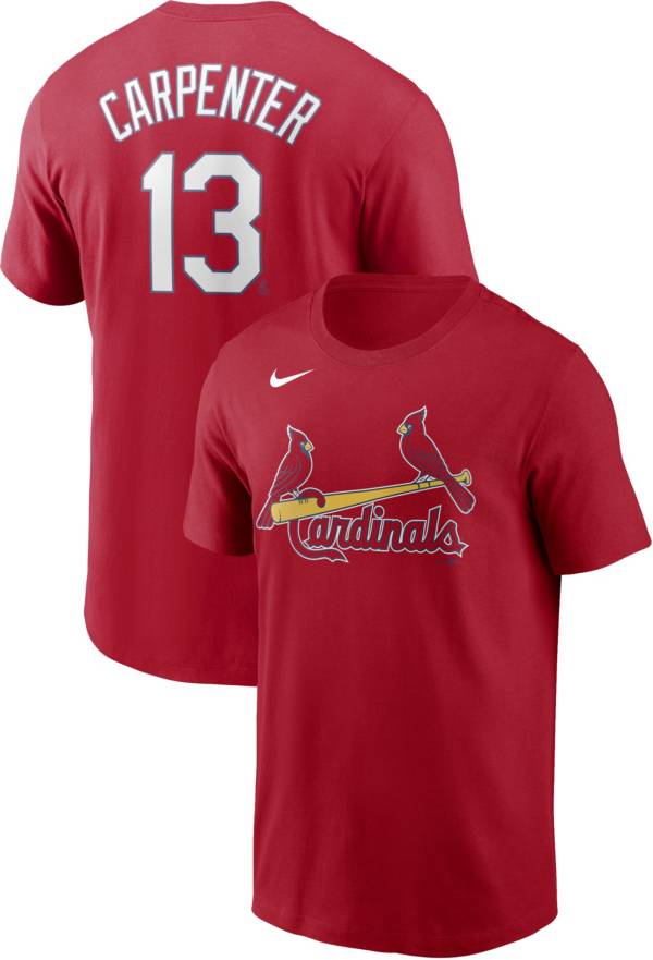 Nike Men's St. Louis Cardinals Matt Carpenter #13 Red T-Shirt