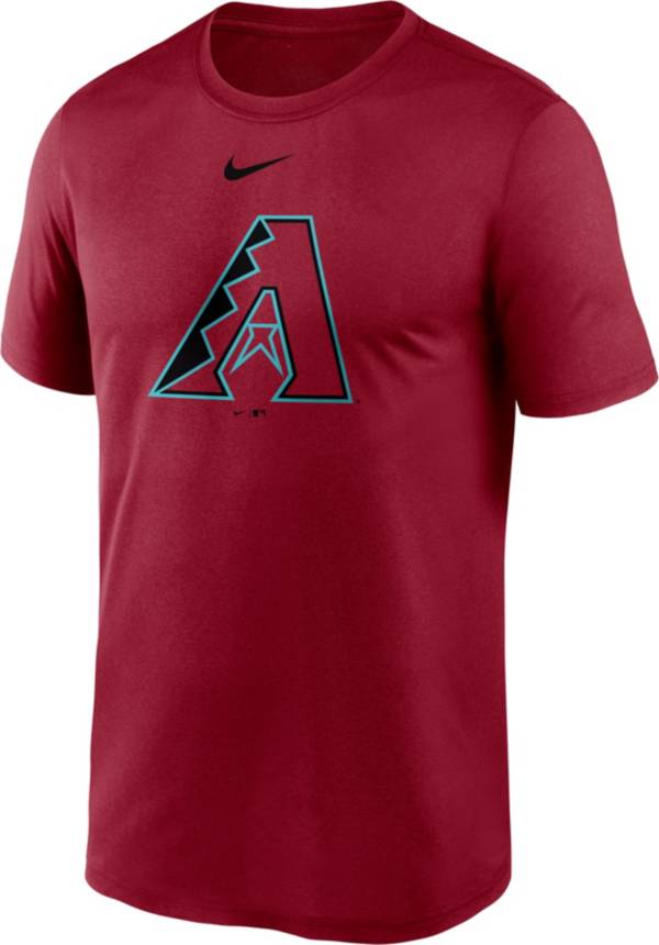 Nike Men's Arizona Diamondbacks Red Large Logo Legend Dri-FIT T-Shirt