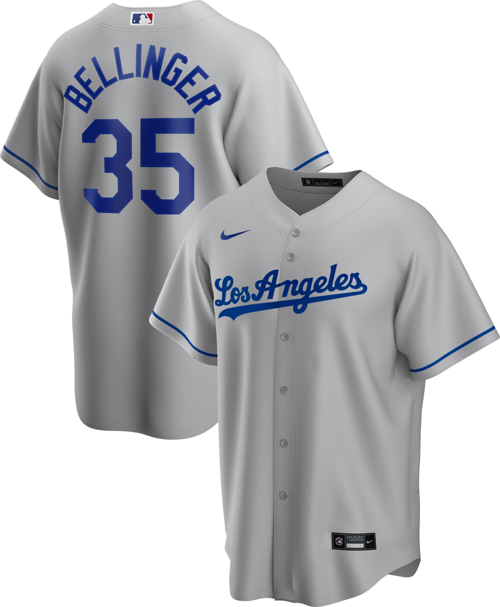 grey cody bellinger jersey