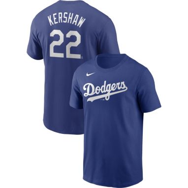 sorry, Nike Men's Los Angeles Dodgers Clayton Kershaw #22 Blue T-Shirt is currently out of stock