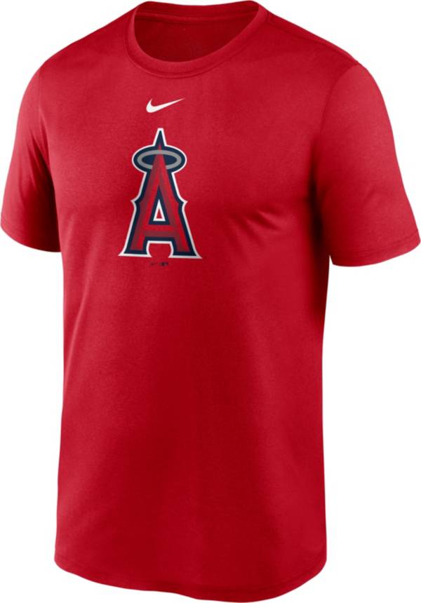 Nike Men's Los Angeles Angels Red Large Logo Legend Dri-FIT T-Shirt product image