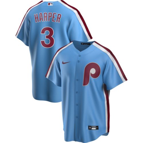 Nike Men's Philadelphia Phillies Blue Trea Turner #7 Alternate