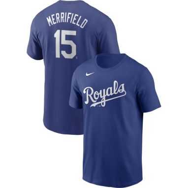 sorry, Nike Men's Kansas City Royals Whit Merrifield #15 Blue T-Shirt is currently out of stock
