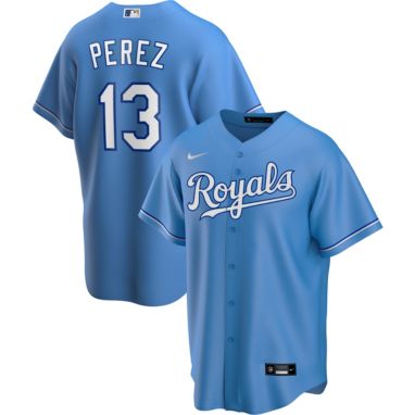 sorry, Nike Men's Replica Kansas City Royals Salvador Perez #13 Royal Cool Base Jersey is currently out of stock