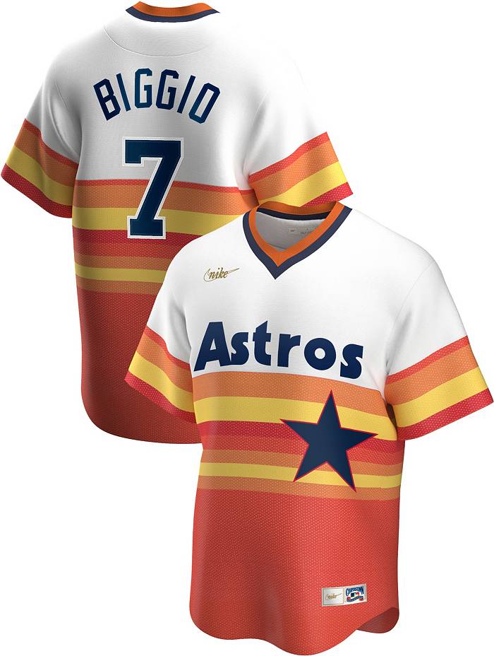 Nike Men's Biggio Houston Astros Official Player Cooperstown Jersey
