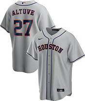 Nike Men's Houston Astros Yordan Álvarez #44 Gray Cool Base Jersey