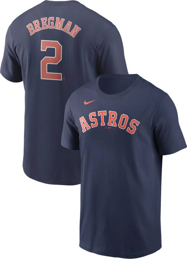 Nike Men's Houston Astros Alex Bregman #2 Navy T-Shirt product image