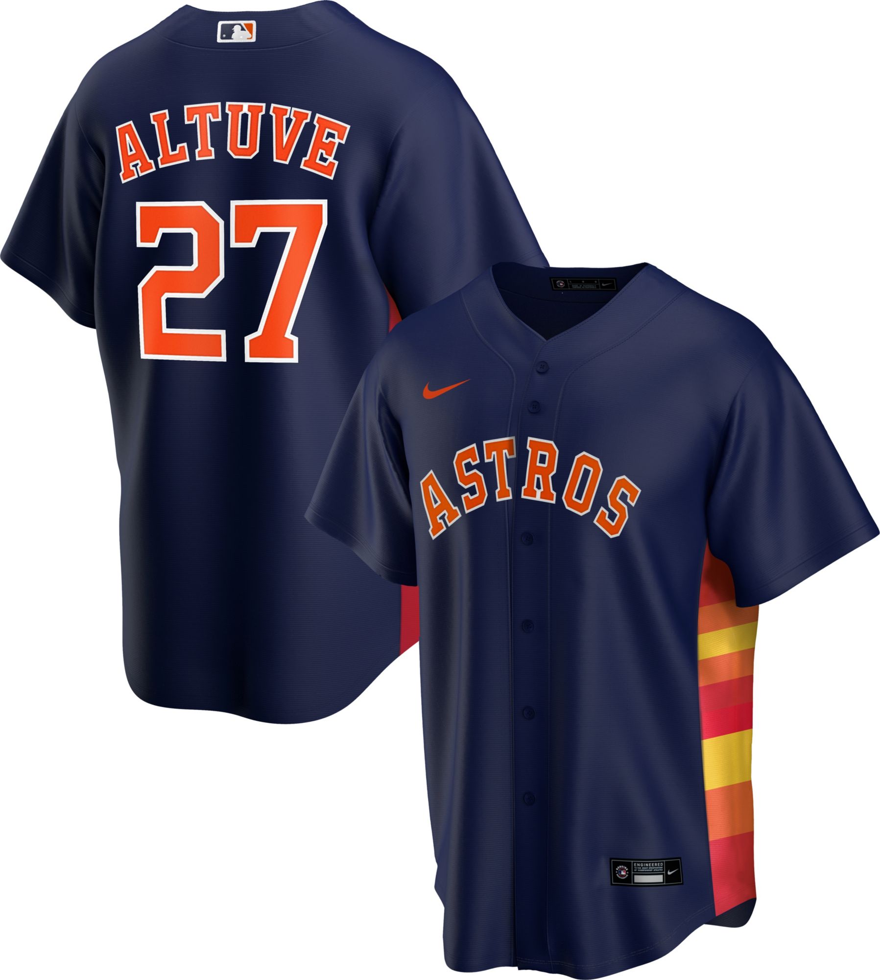Houston Astros Jose Altuve #27 Rainbow 