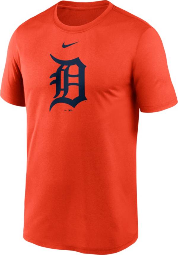 Nike Men's Detroit Tigers Orange Large Logo Legend Dri-FIT T-Shirt