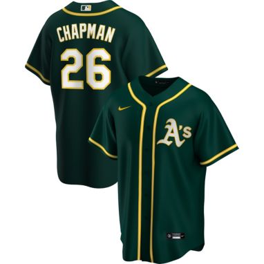 sorry, Nike Men's Replica Athletics Matt Chapman #26 Green Cool Base Jersey is currently out of stock