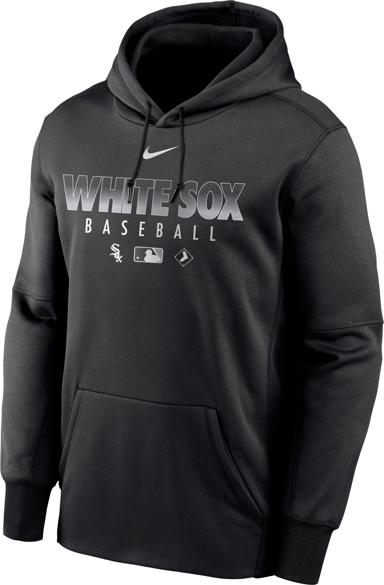 nike white sox hoodie