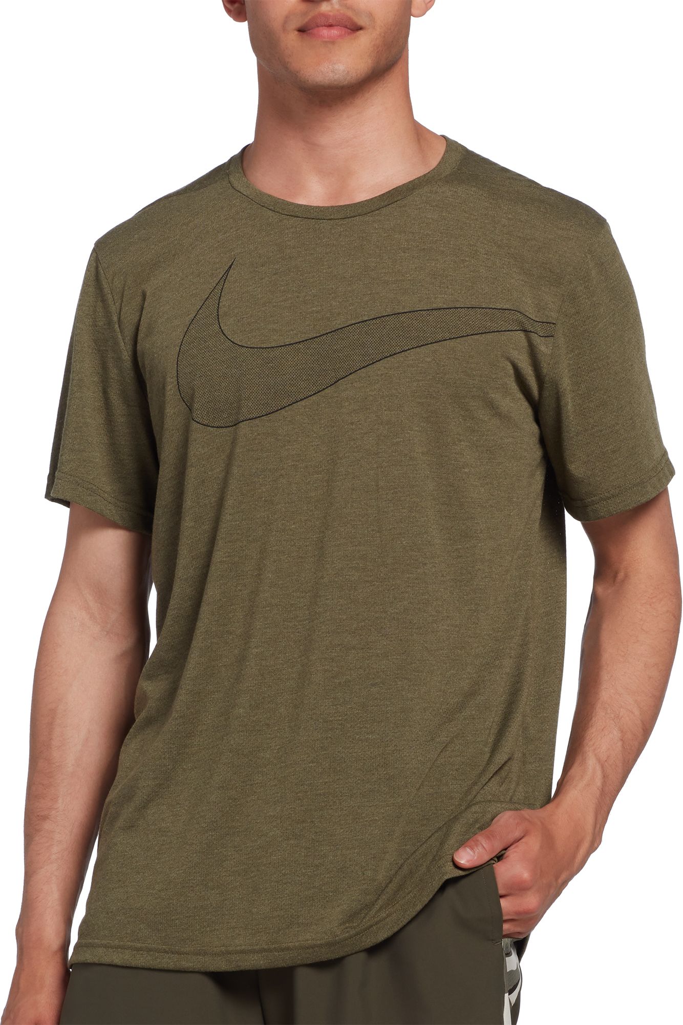 nike breathe short sleeve training top