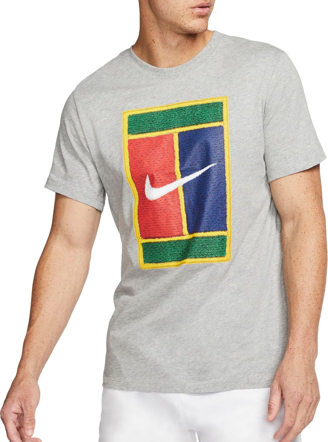 nike tennis logo shirt
