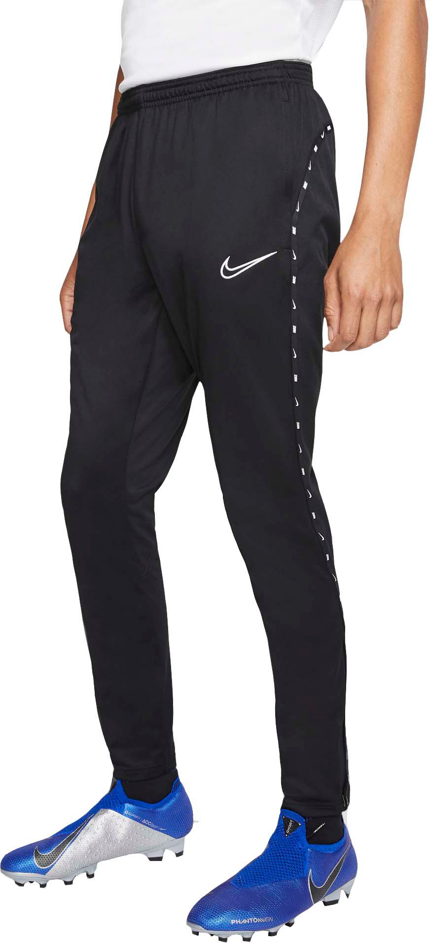 black dri fit pants