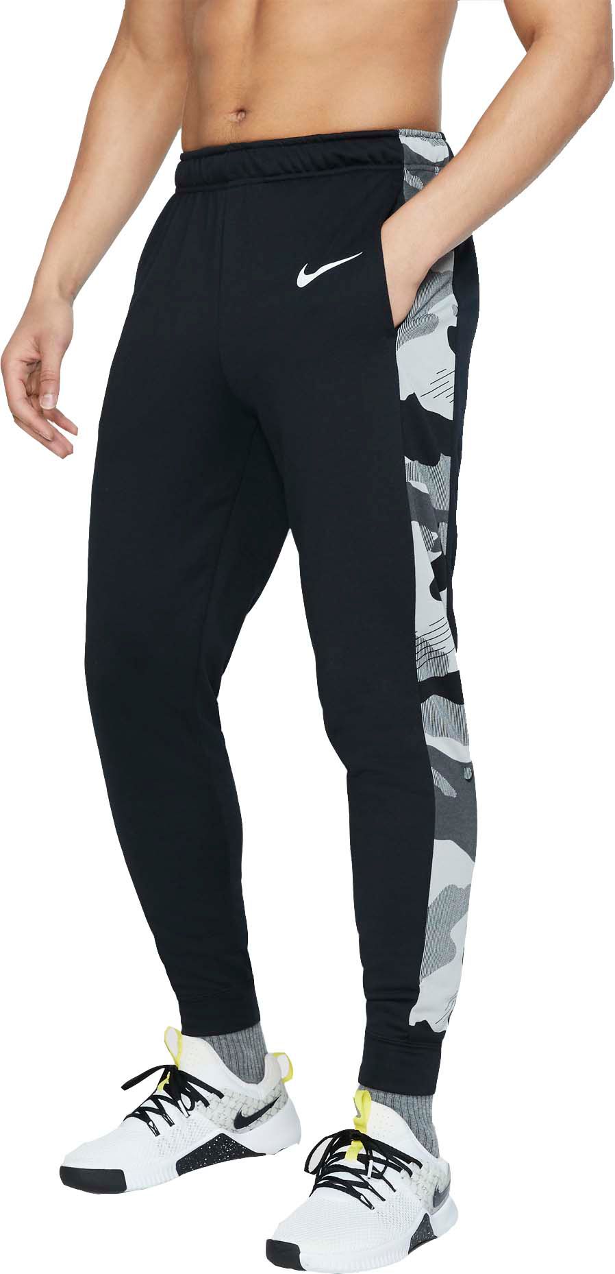 nike men's dry tapered fleece pants