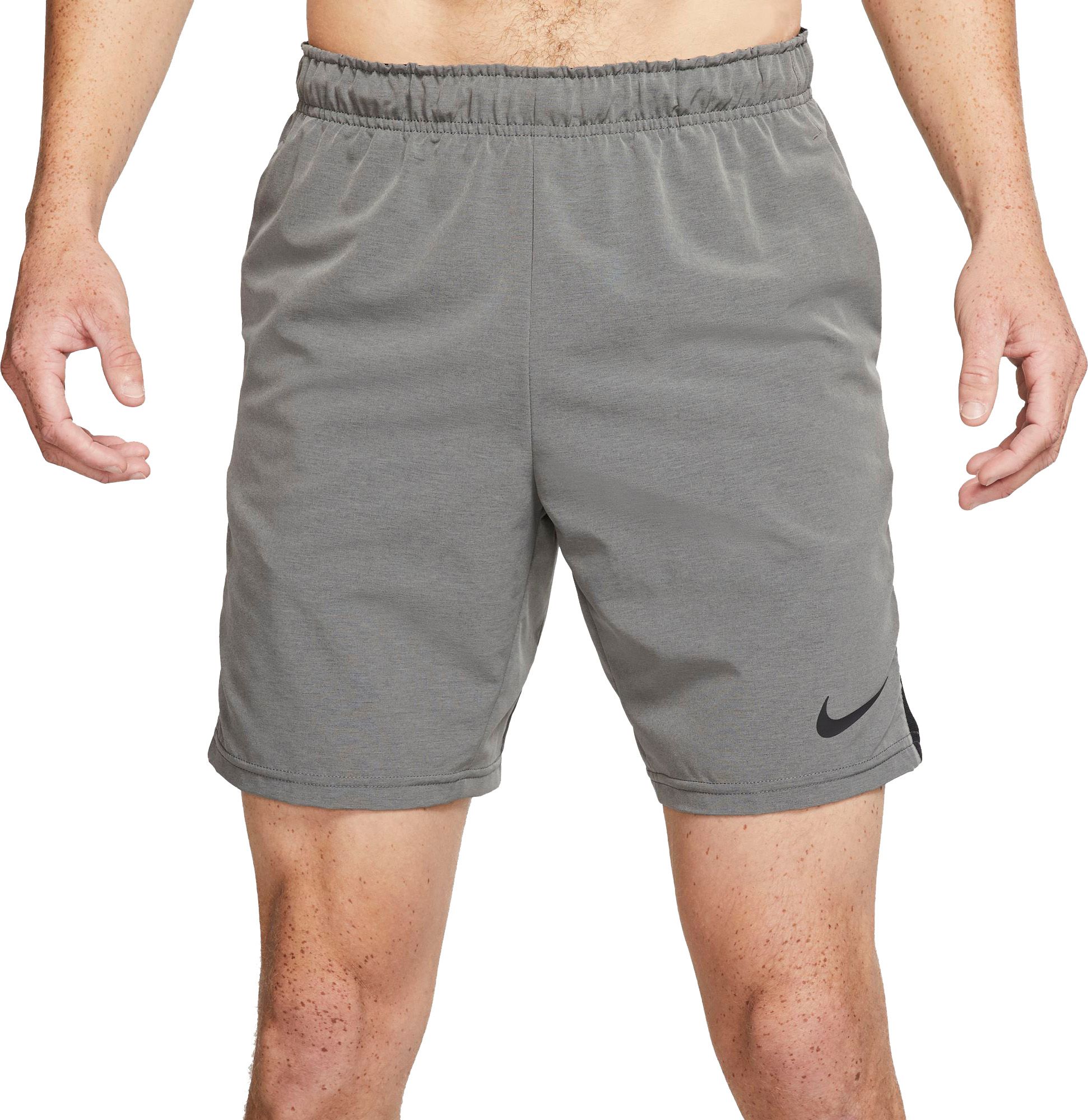 nike flex shorts grey