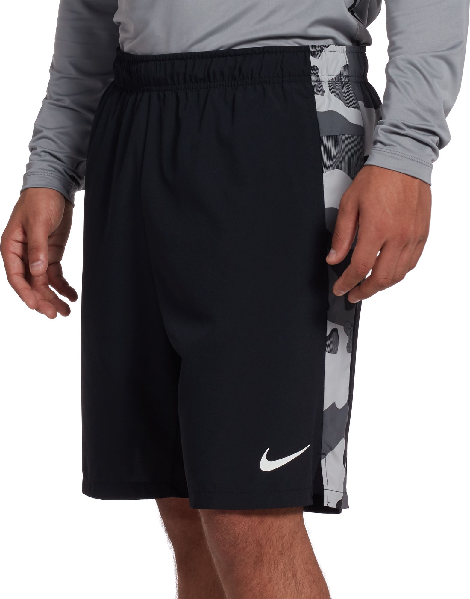 men's nike dri flex woven training shorts