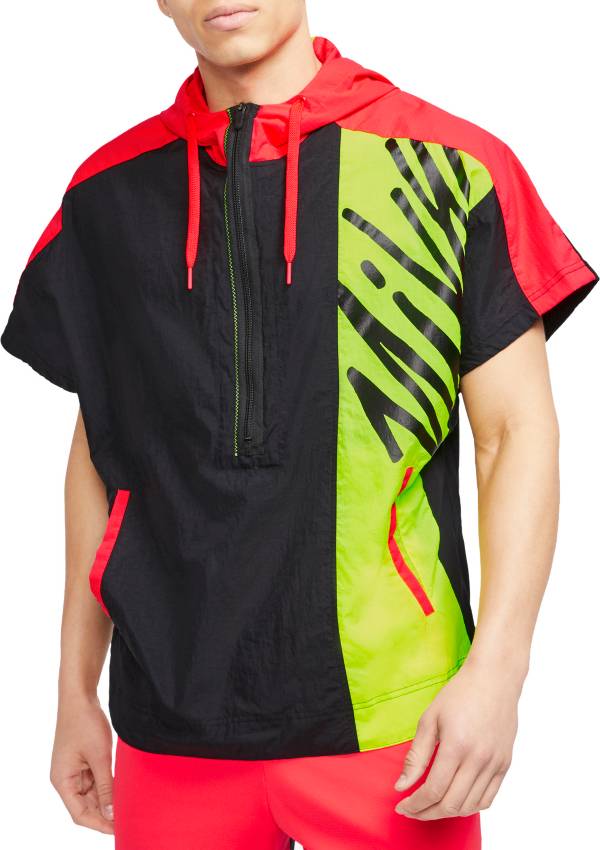 Download Nike Men's Lightweight Short-Sleeve ½ Zip Training Hoodie ...