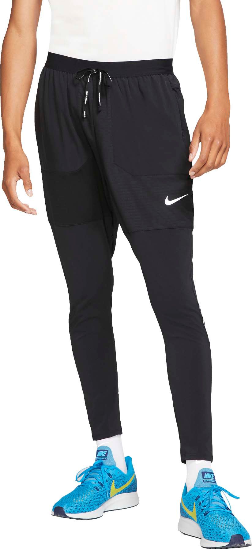 nike track pants mens black