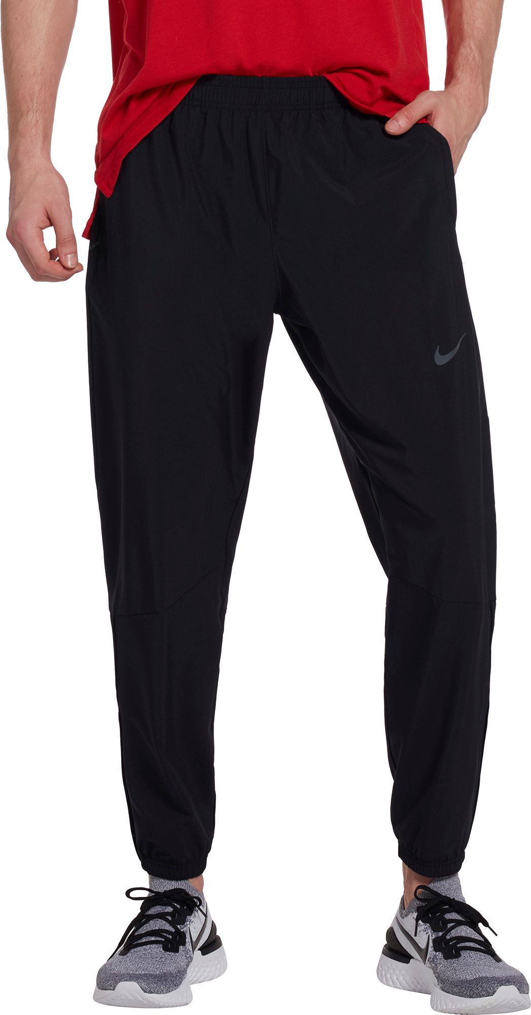 nike mens black pants