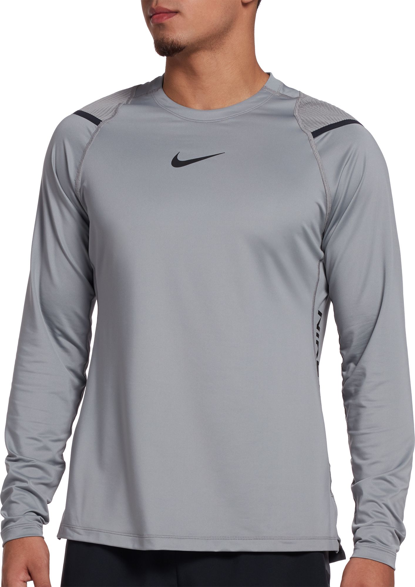 grey nike long sleeve