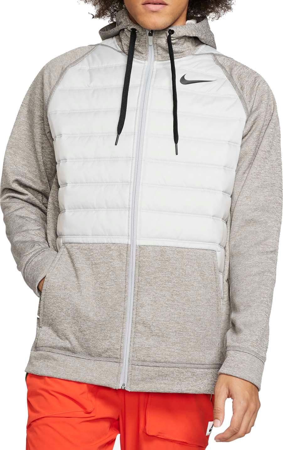 nike therma hooded nylon jacket