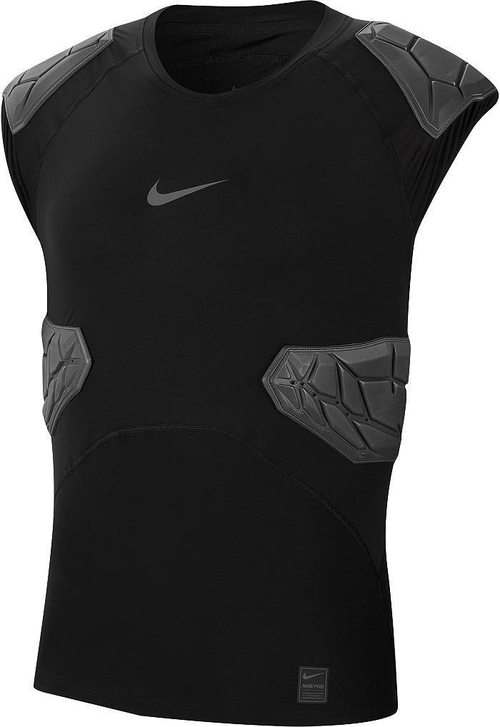Nike Men's Hyperstrong 4-Pad Top, Size: XL, Black