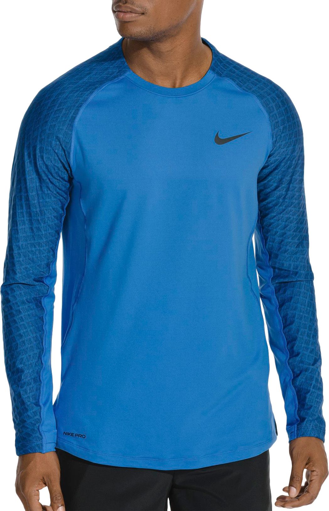 black nike long sleeve shirt