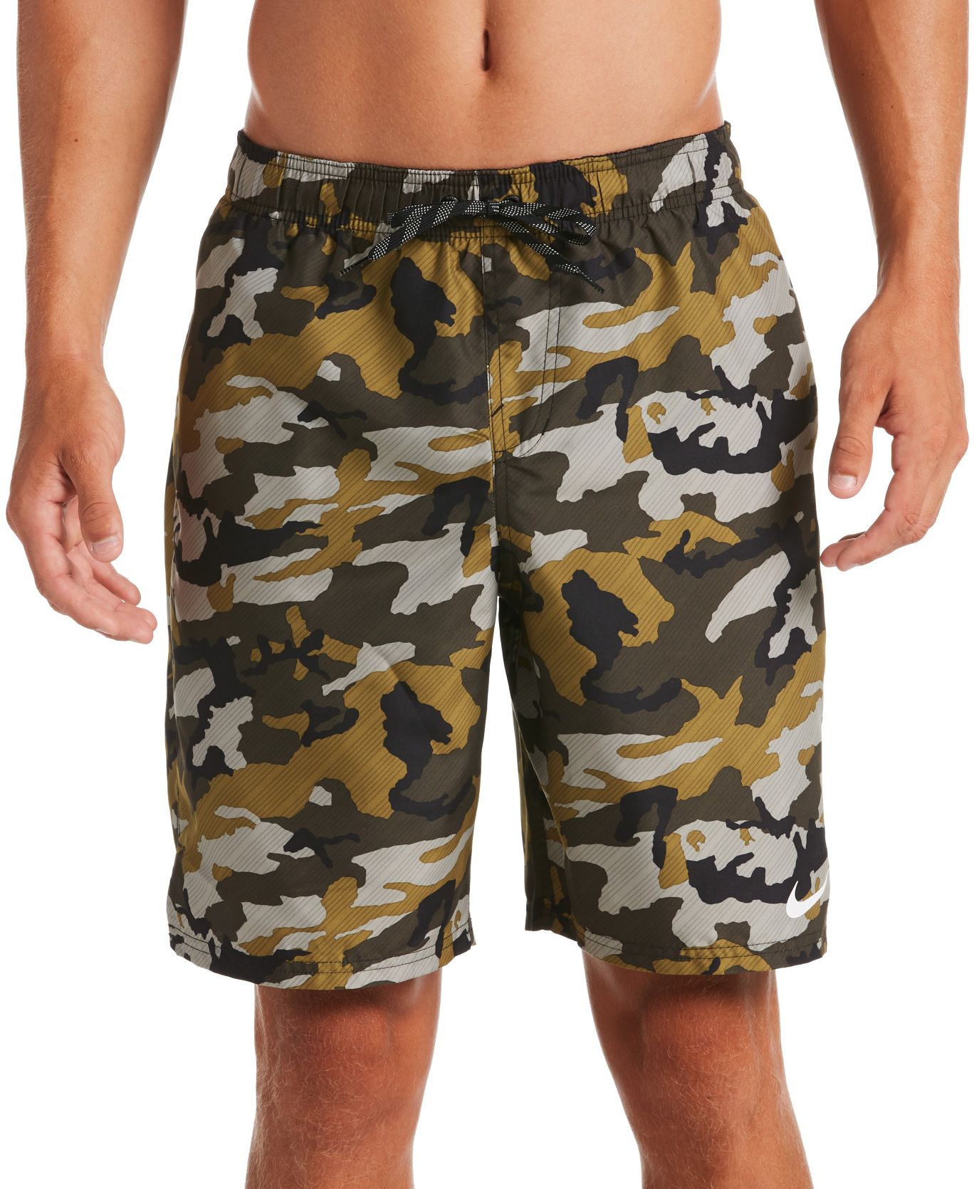 camouflage swim shorts