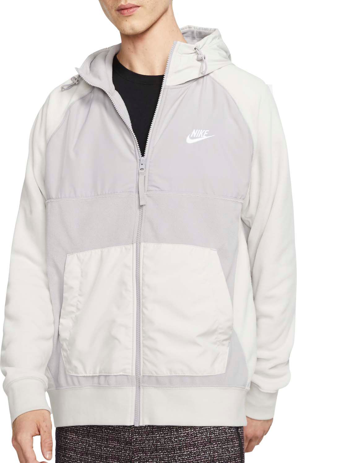 nike mens fleece zip hoodie