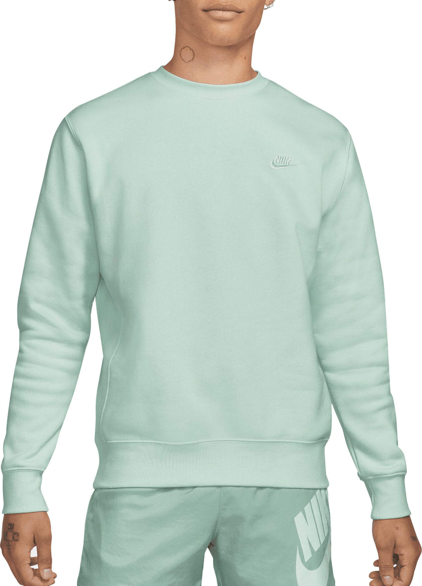 nike men's sportswear club crewneck sweatshirt