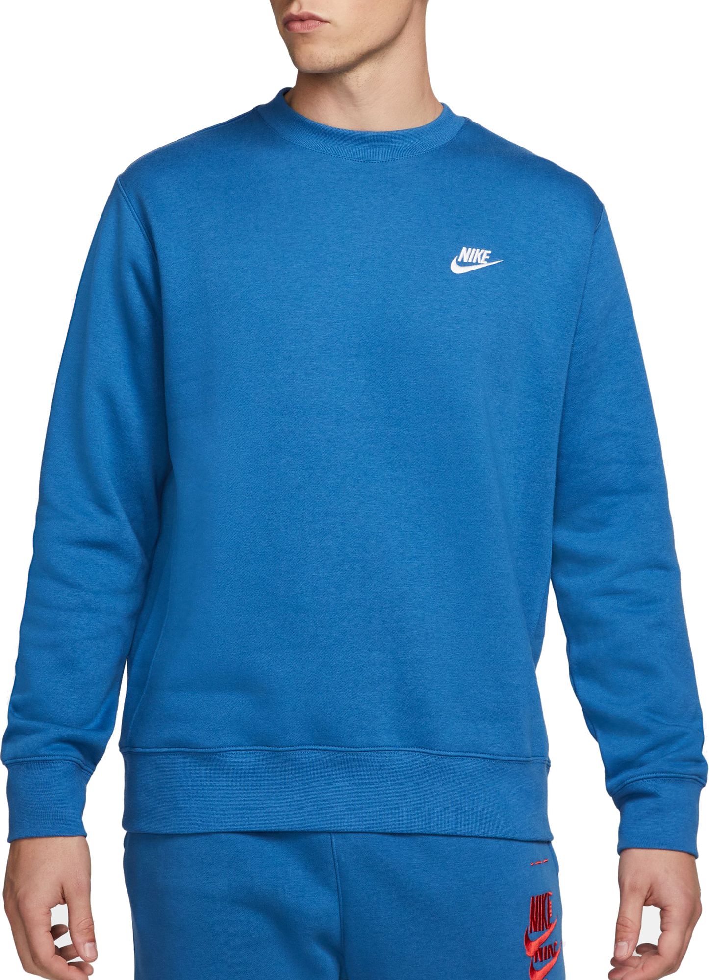 nike hoodless sweatshirt