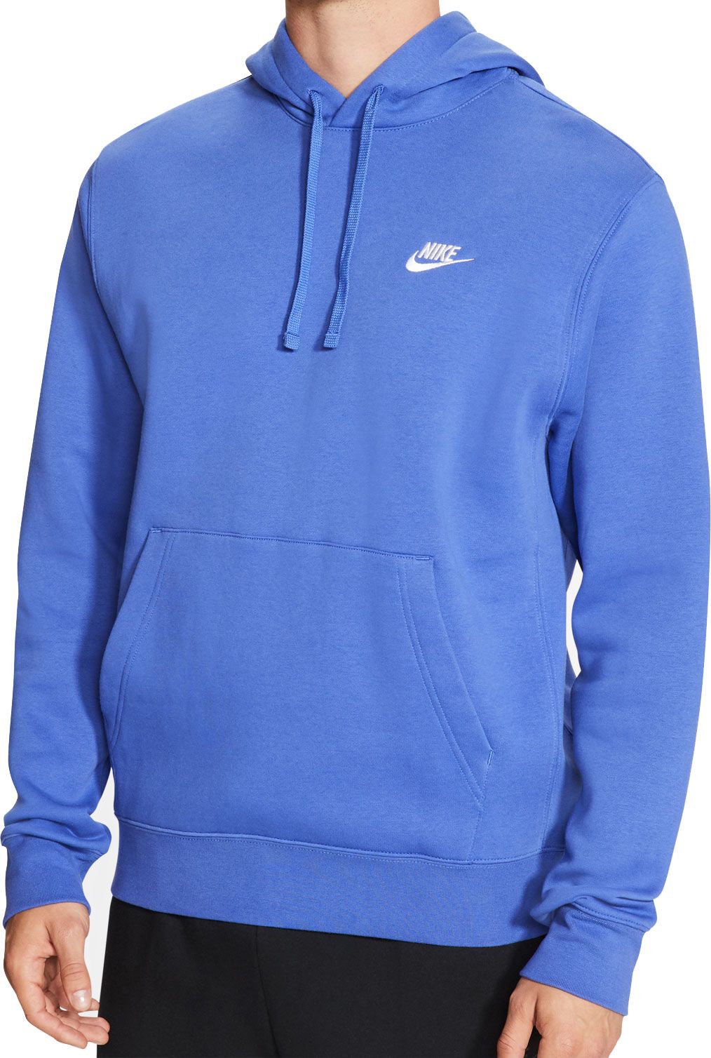 blue nike hoodie