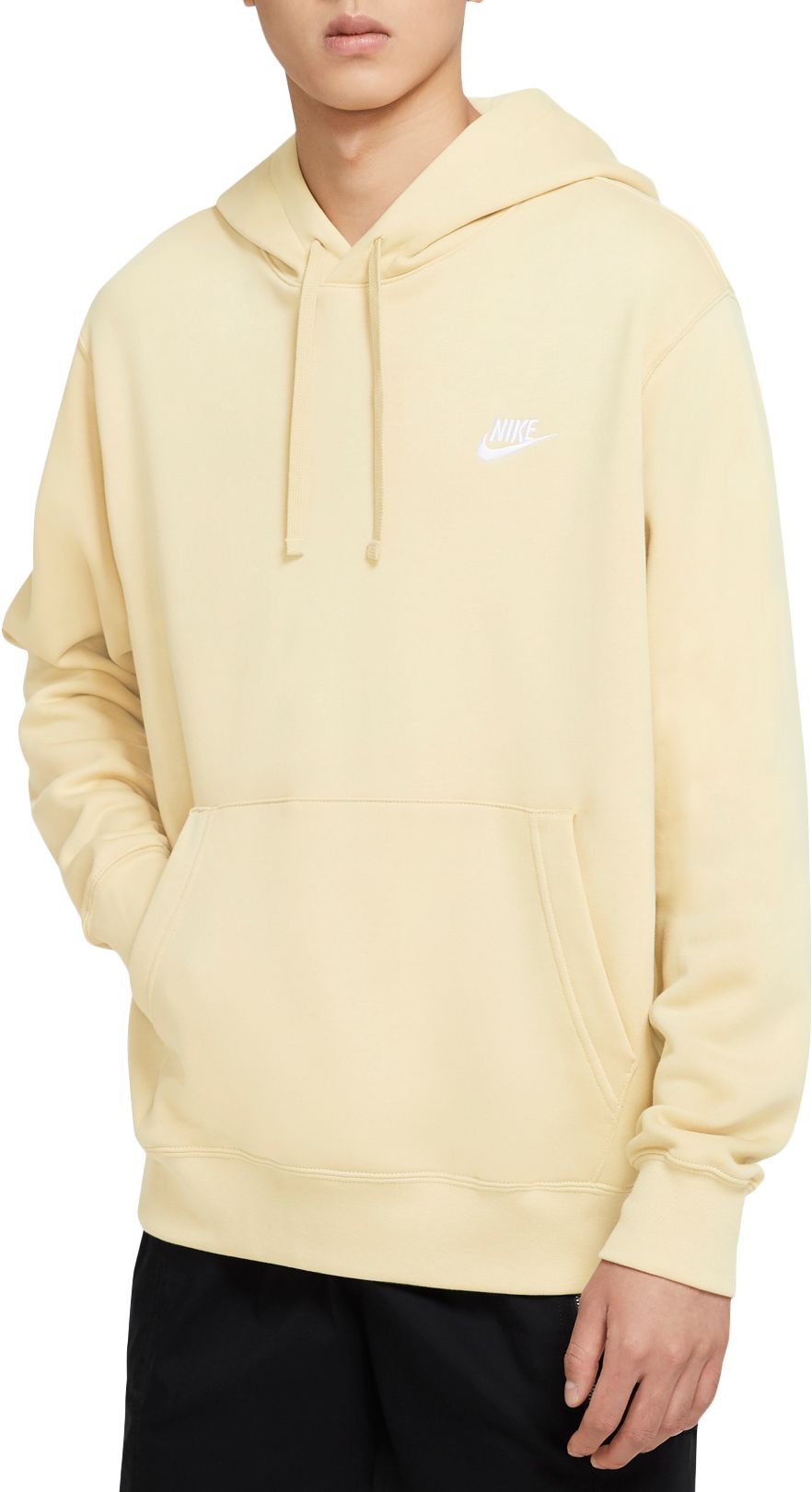 men's nike club fleece pullover hoodie