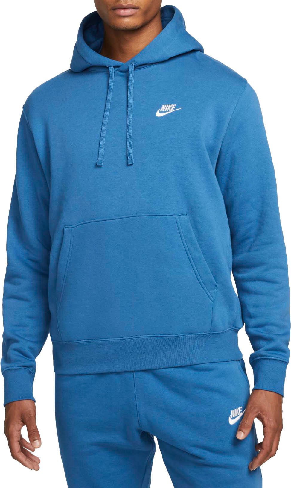 nike sportswear club fleece blue