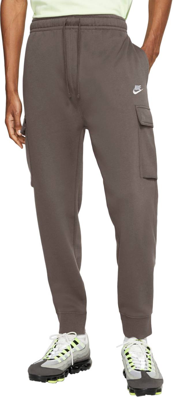 mens nike cargo fleece pants