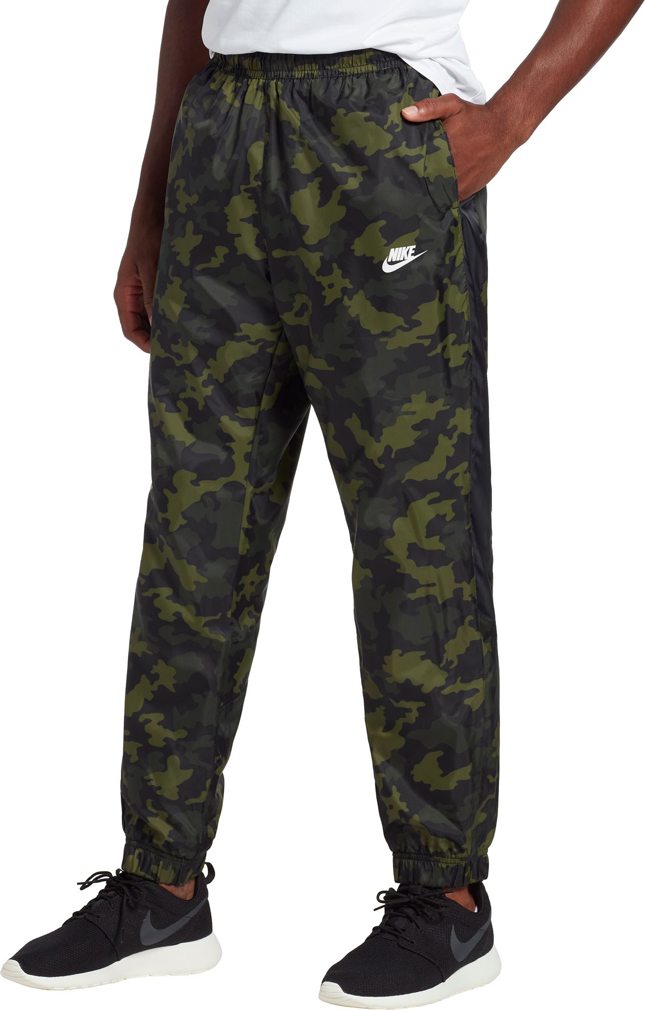 nike camo track pants