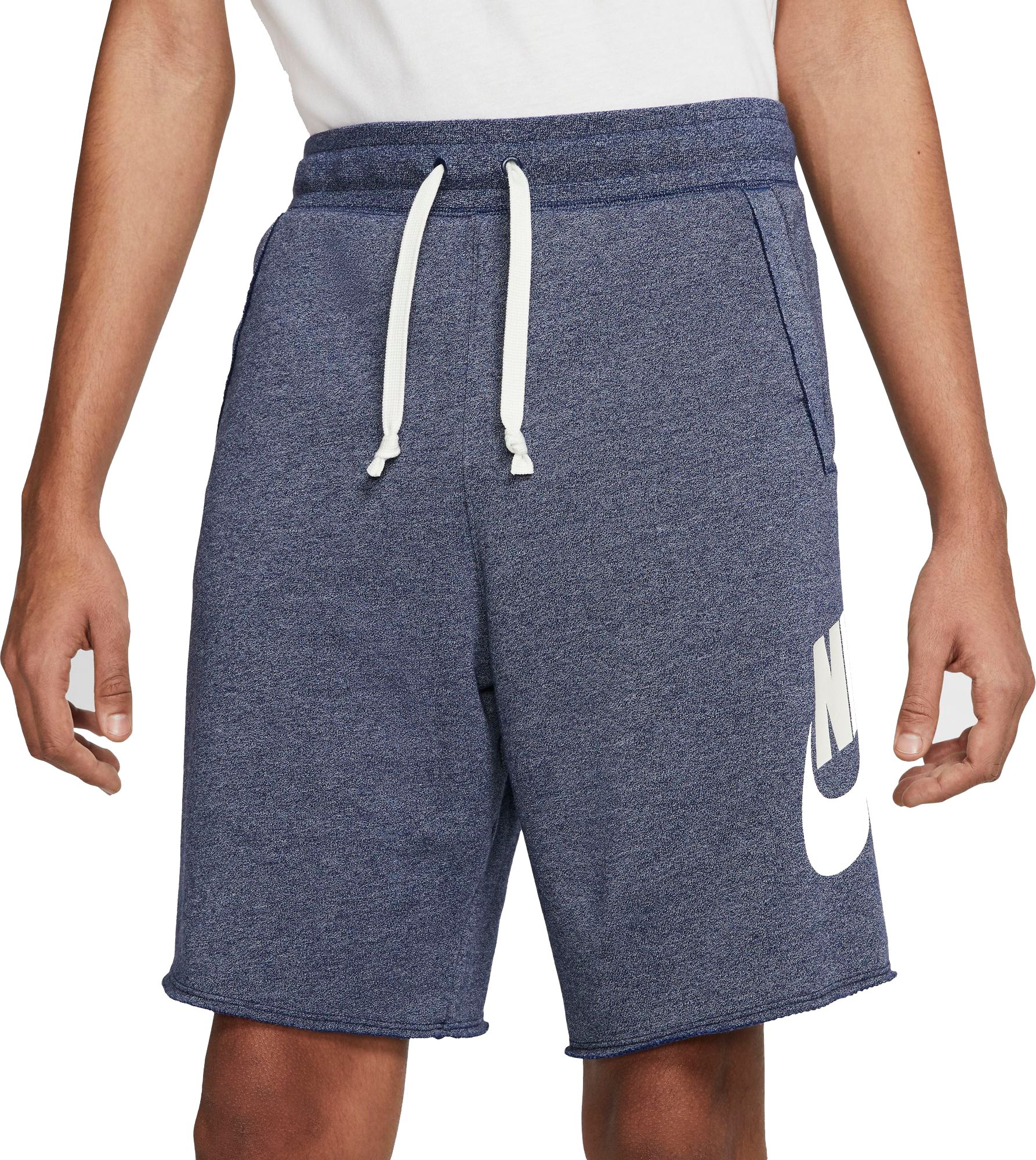 nike alumni shorts grey