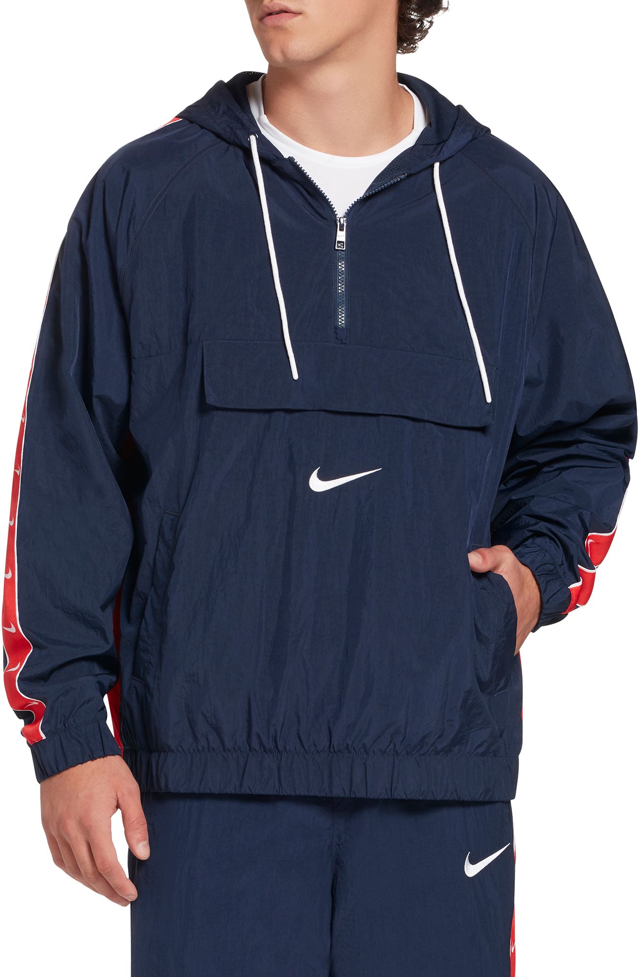 nike men's sportswear swoosh jacket