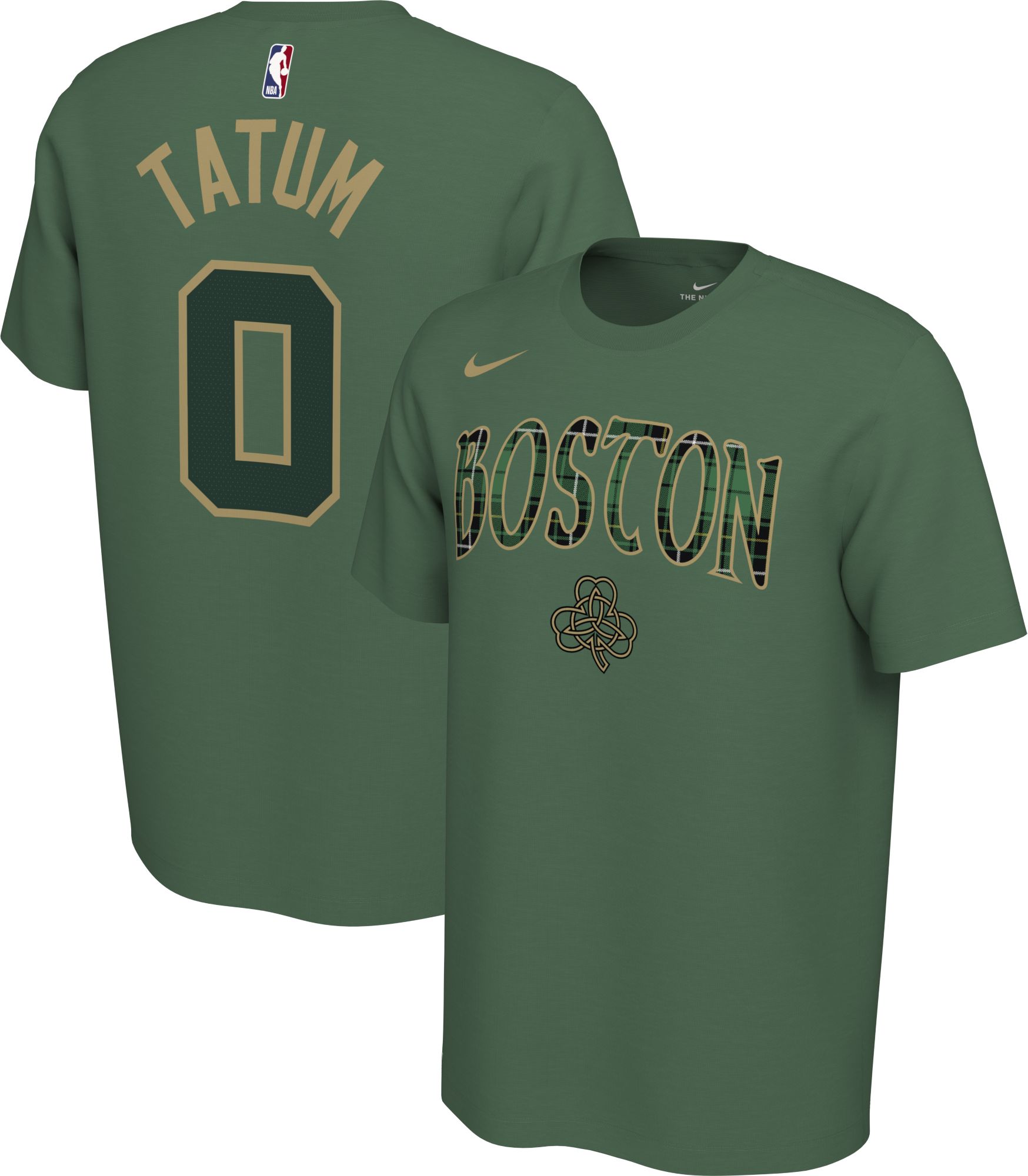 jayson tatum green jersey