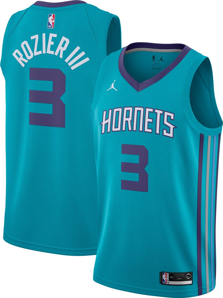 Charlotte Hornets Terry Rozier #3 Teal 