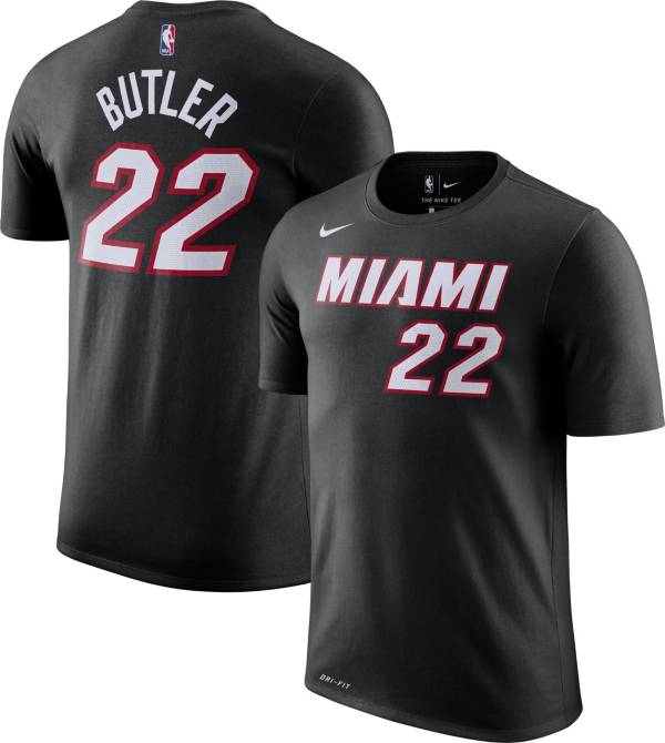 Nike Men's Miami Heat Jimmy Butler #22 Dri-FIT Black T-Shirt product image