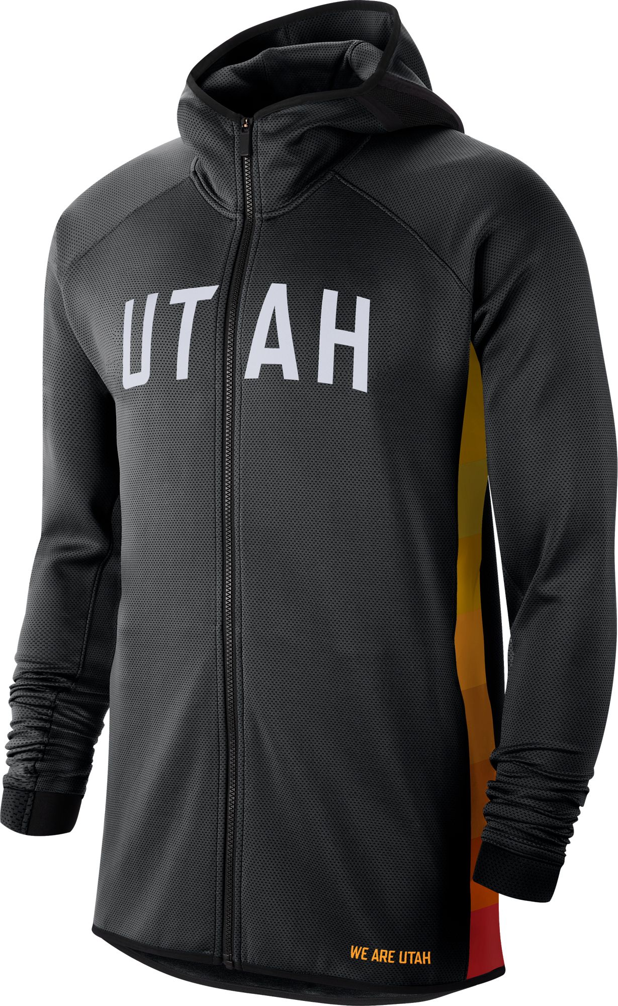 utah jazz warm up hoodie