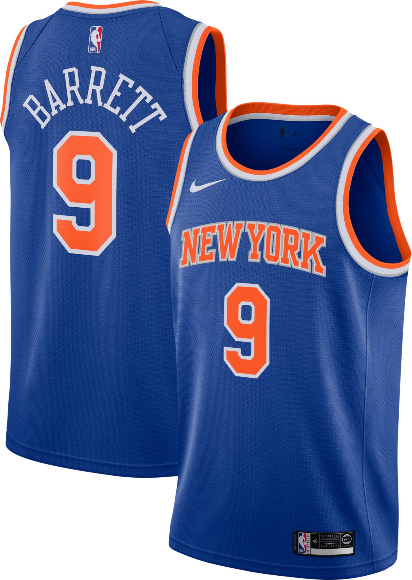 Nike Men's New York Knicks RJ Barrett 