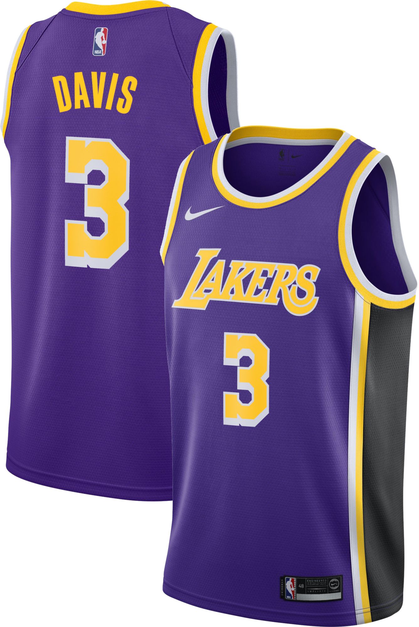 anthony davis jersey purple