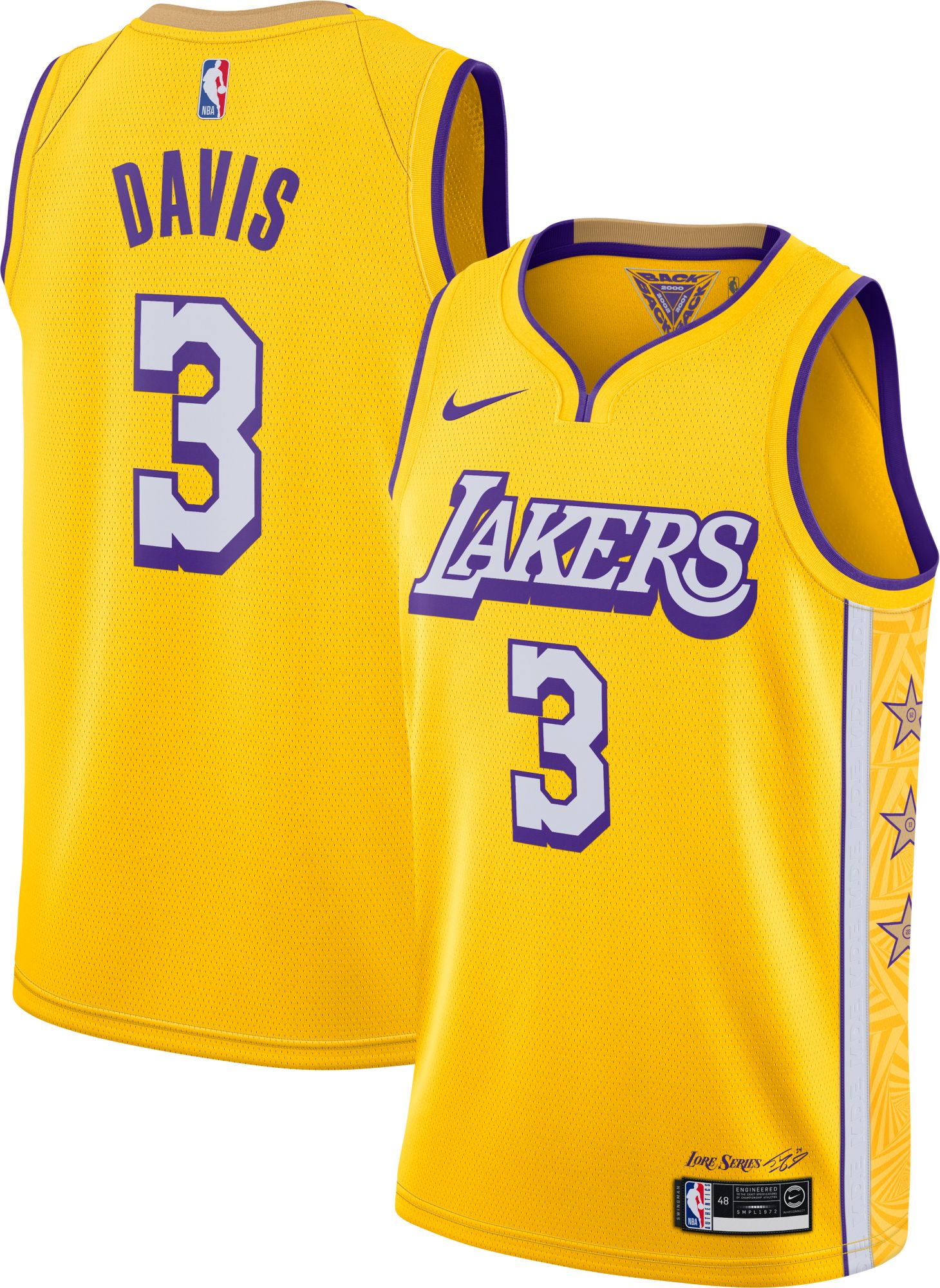 anthony davis earned jersey