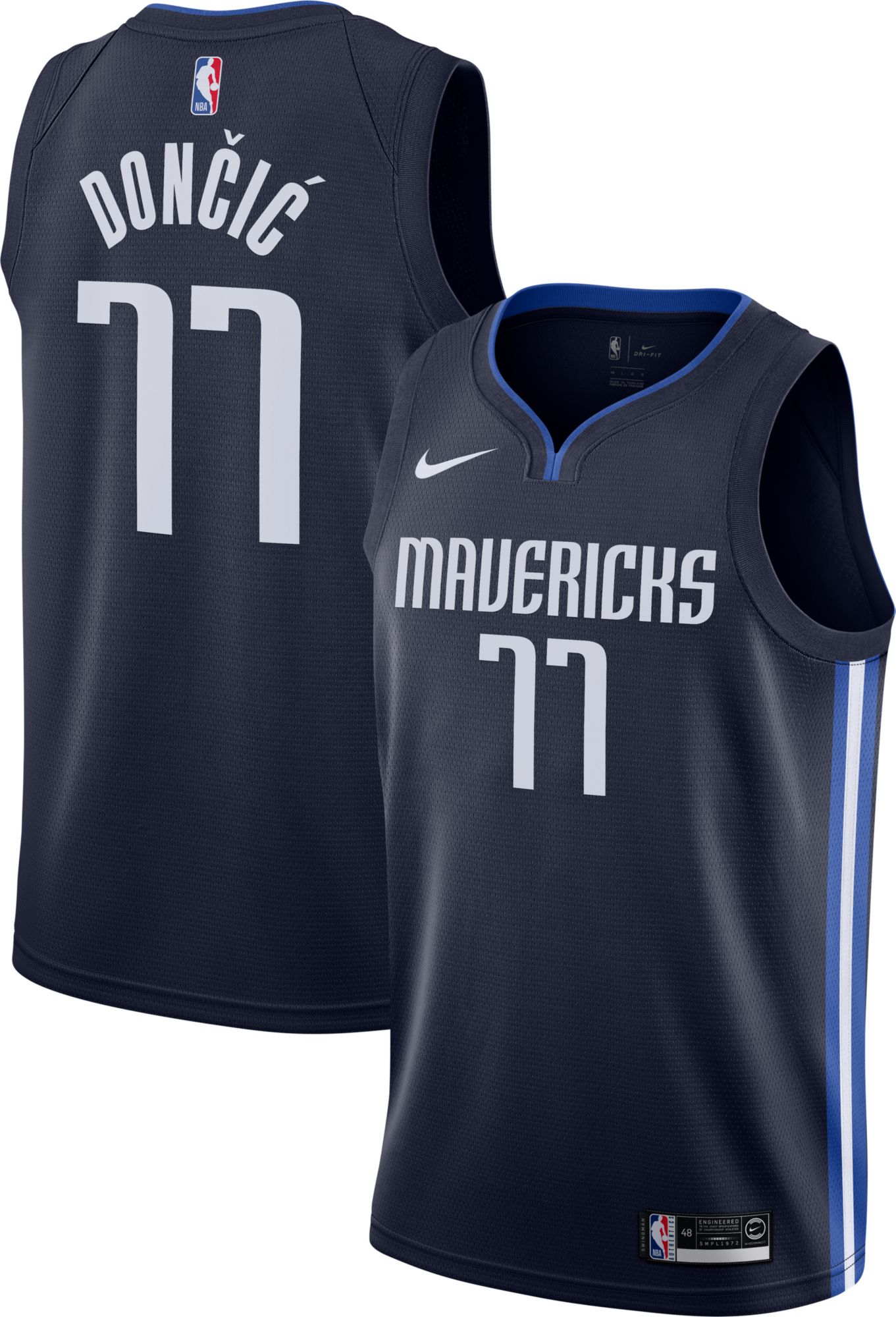 mavs doncic jersey