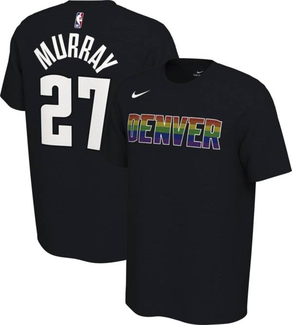 Nike Men's Denver Nuggets Jamal Murray #27 Dri-FIT Black Earned Edition T-Shirt